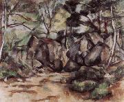 Le Sous-bois Paul Cezanne